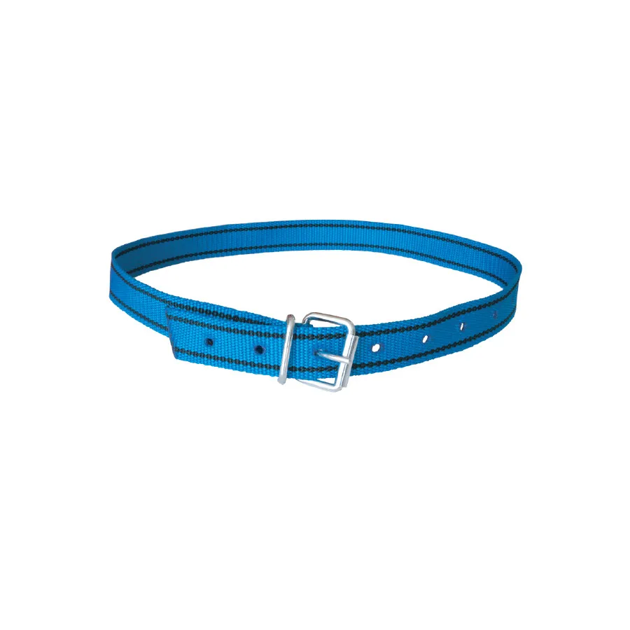 Boyun Askı Kayışı Mavi / Siyah Delikli 40mm