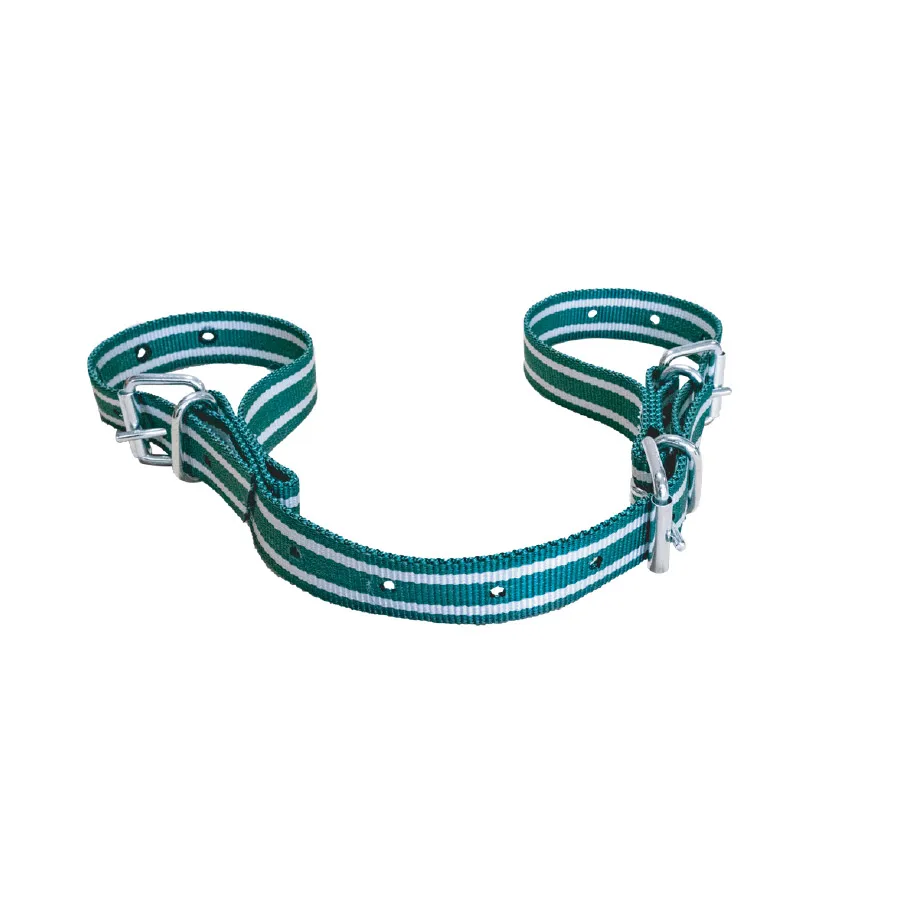 Köstek Yeşil / Beyaz 3 Tokalı 40mm