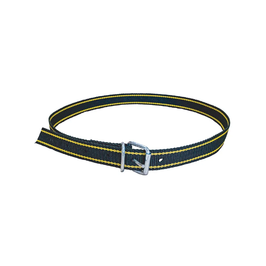 Boyun Askı Kayışı Siyah / Sarı Delikli 40mm